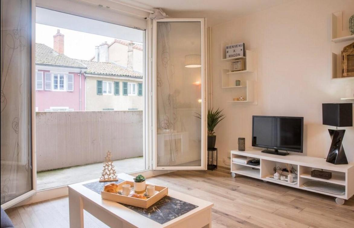Charmant Appartement T1 Mâcon Exterior photo
